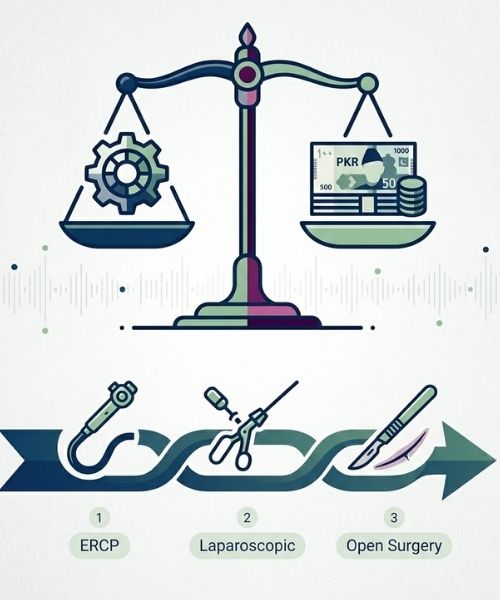 Surgical cost consultation and hospital facilities